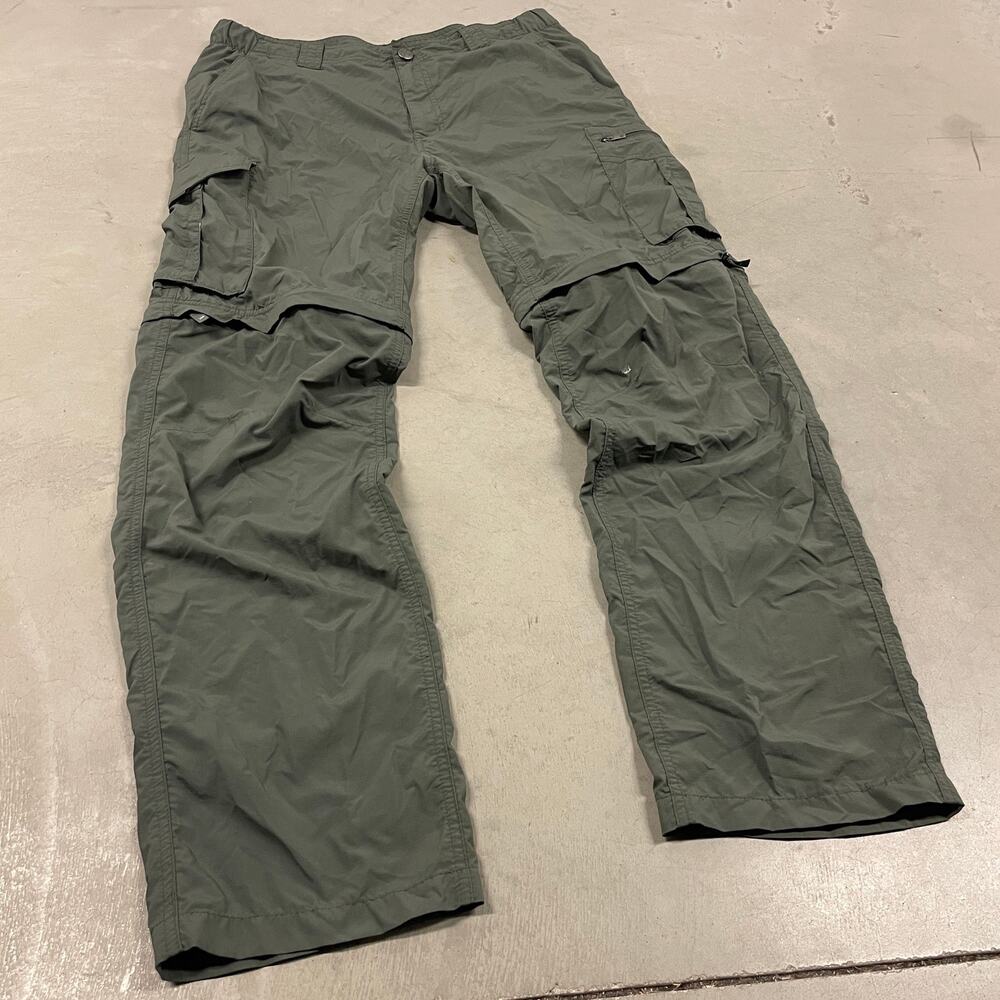 Y2K Columbia Omni shade modular hiking cargo pants 34x32